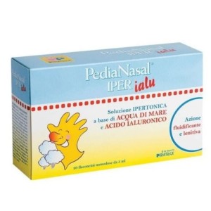 Pedianasal soluzione isotonica acido ialuronico 20 flaconcini da 5 ml