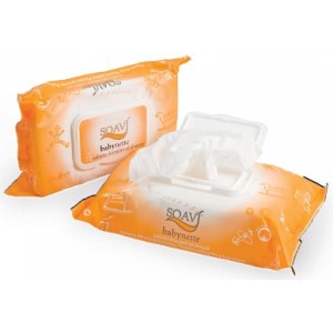 Soavi salviette babynette camomilla 72 pezzi