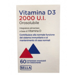 Vitamina d3 2000ui orosolubile 60 compresse