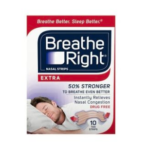 Cerotti nasali breathe right extra forte 10 pezzi