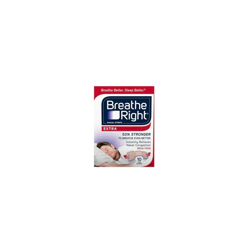Cerotti nasali breathe right extra forte 10 pezzi