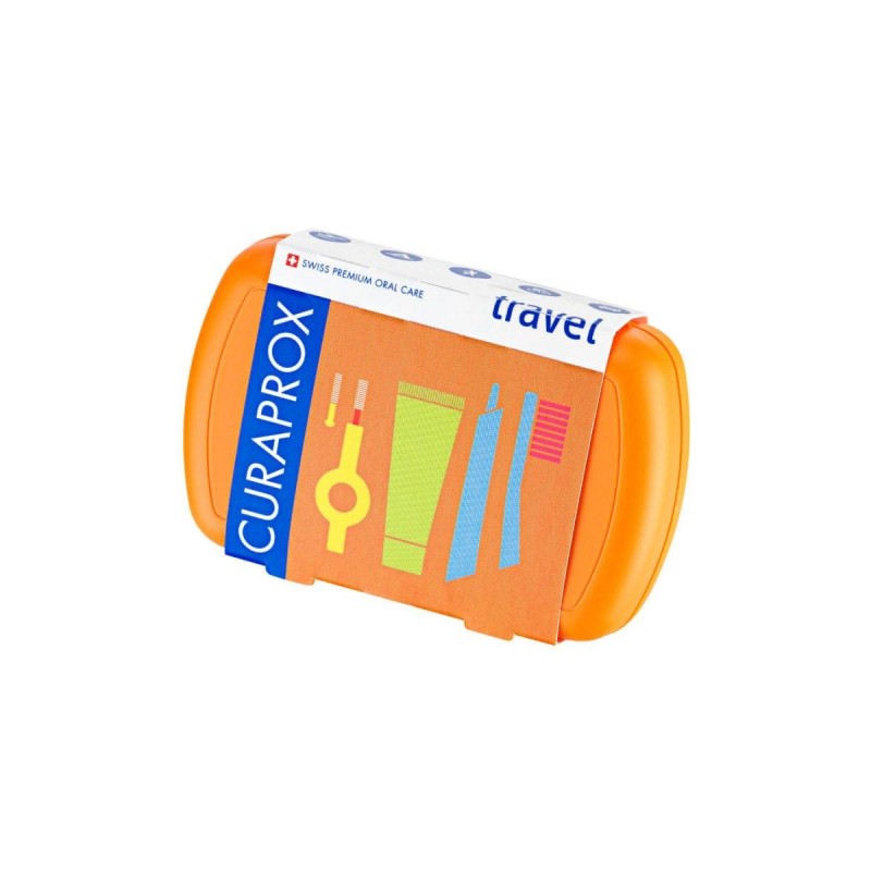 Curaprox travel set orange