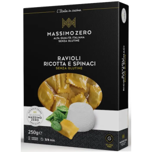 Massimo zero ravioli ricotta e spinaci 250 g