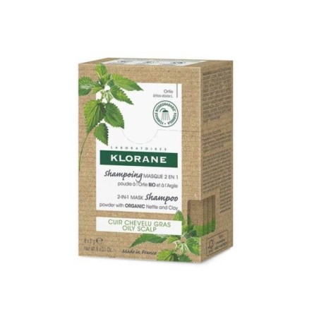 Klorane shampoo maschera 2in1 8 bustine da 3 g Klorane shampoo maschera 2in1 8 bustine da 3 g