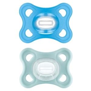 Mam comfort succhietto 2-6 mesi silicone confezione doppia maschio