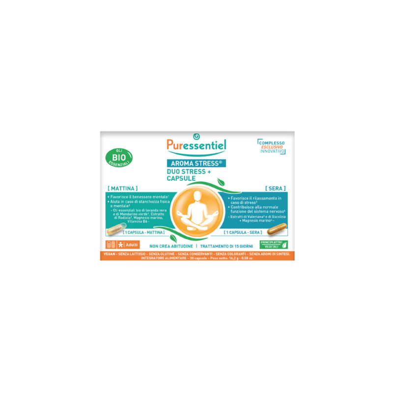 Puressentiel capsule duo stress plus 30 capsule