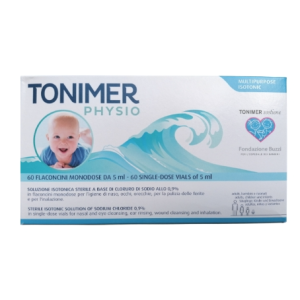 Tonimer physio monodose 60 soluzione nasale 60 flaconcini 5ml
