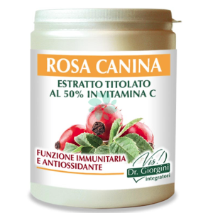 Rosa canina estratto integrale titolato polvere 500 g