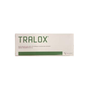 Tralox 2% siringa intra-articolare acido ialuronico 2 ml 1 pezzo