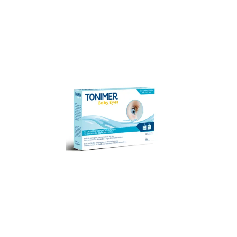 Tonimer eyes baby salviettine oftalmiche 16 pezzi