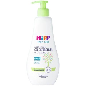 Hipp baby care gel detergente corpo capelli 400 ml