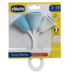 Chicco gioco tulipano sonoro azzurro