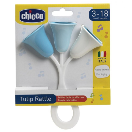 Chicco gioco tulipano sonoro azzurro