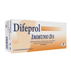 Difeprol immuno d3 15 flaconcini