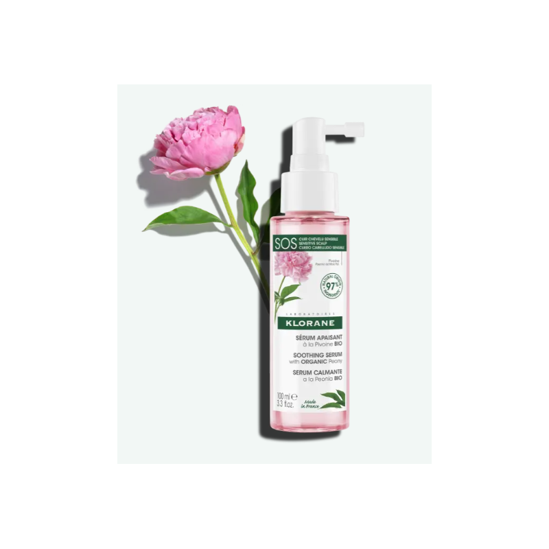 Klorane siero lenitivo peonia bio 100 ml