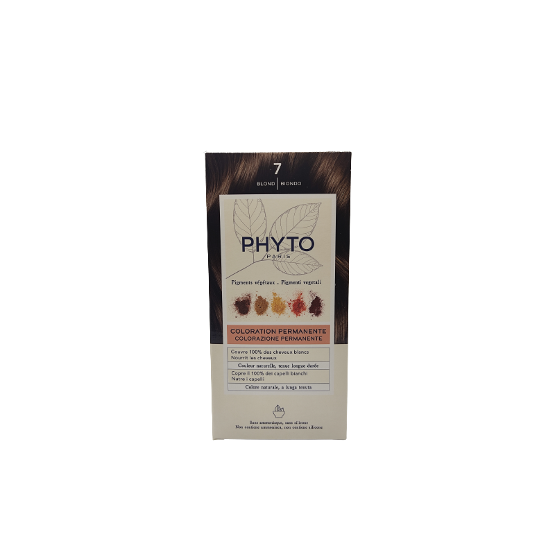 Color kit 7 biondo 1 latte 50 ml + 1 crema 50 ml + 1 maschera 12 ml