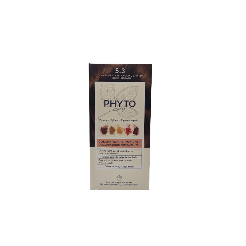 Color kit 5,3 castano chiato dorato 1 latte 50 ml + 1 crema50 ml + 1 maschera 12 ml