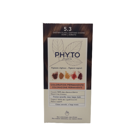 Color kit 5,3 castano chiato dorato 1 latte 50 ml + 1 crema50 ml + 1 maschera 12 ml