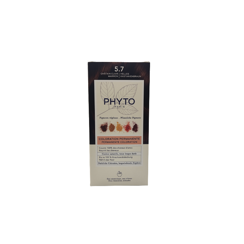 Color kit 5,7 castano chiaro tabacco 1 latte 50 ml + 1 crema50 ml + 1 maschera 12 ml