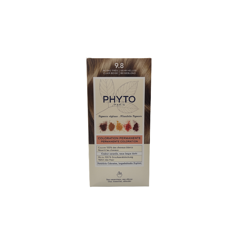 Color kit 9,8 biondo chiarissimo cenere 1 latte 50 ml + 1 crema 50 ml + 1 maschera 12 ml