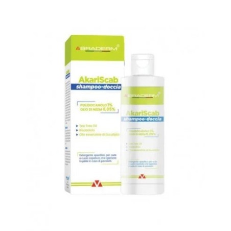 Akariscab shampoo doccia 150 ml braderm