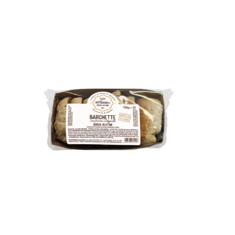 Gli artigianali barchette farina integrale 130 g