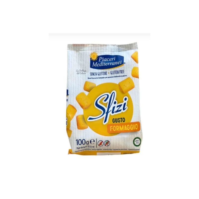 Piaceri mediterranei sfizi formaggio 100 g Piaceri mediterranei sfizi formaggio 100 g