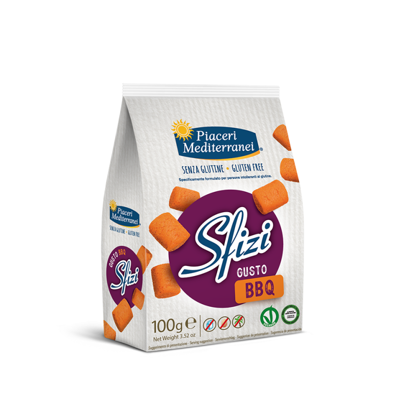 Piaceri mediterranei sfizi bbq 100 g Piaceri mediterranei sfizi bbq 100 g