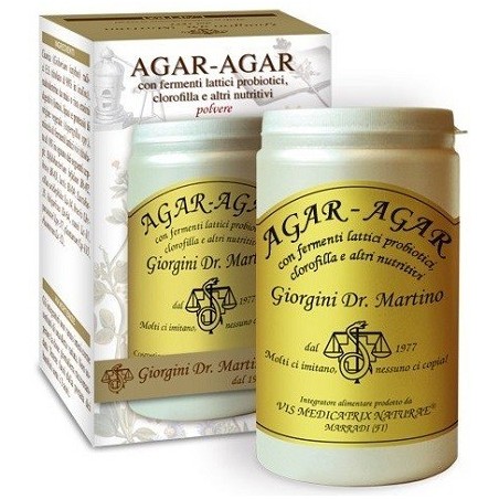 Agar-agar fermenti clorofilla nutritivi polvere solubile 150g