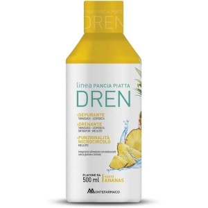 Pancia piatta dren 500 ml ananas