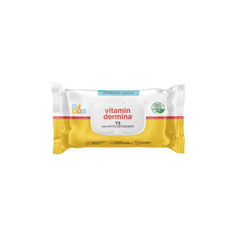 Vitamind salviette detergenti standard 72 pezzi Vitamind salviette detergenti standard 72 pezzi