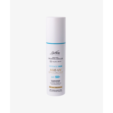 Defence sun age uv specialist 50+ fotoprotezione correttivamat 50 ml