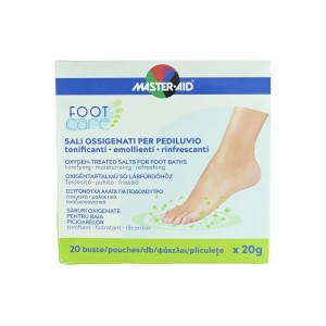 Master-aid footcare sali ossigenati 20 bustine da 20 g l1
