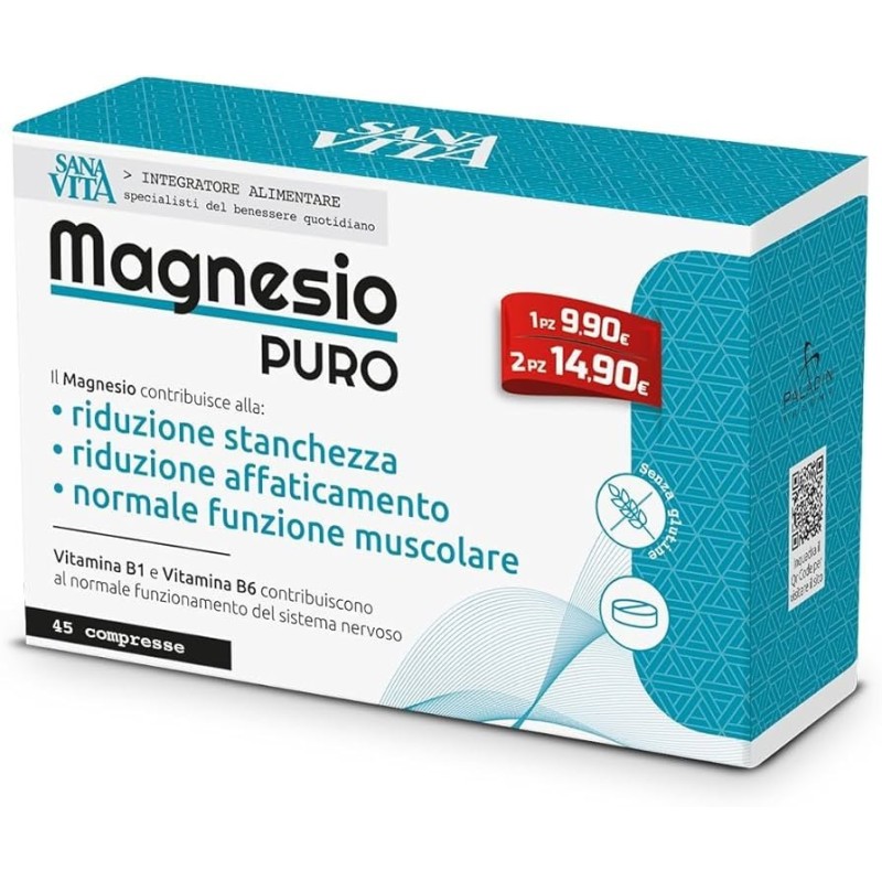 Sanavita magnesio puro 45 compresse