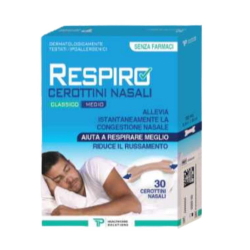 Cerottino nasale fphs respiro medio 30 pezzi Cerottino nasale fphs respiro medio 30 pezzi