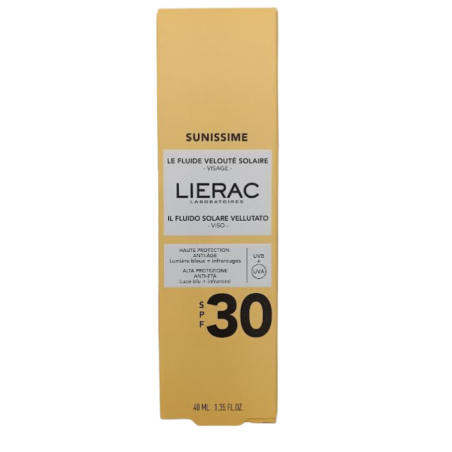 Sunissime il fluido solare vellutato viso spf30 40 ml Sunissime il fluido solare vellutato viso spf30 40 ml