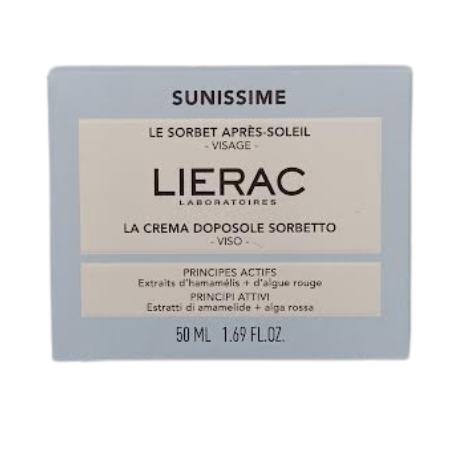Sunissime la crema doposole sorbetto viso 50 ml Sunissime la crema doposole sorbetto viso 50 ml