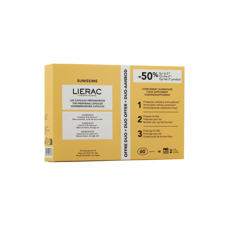 Sunissime capsule preparatrici duo 30 capsule