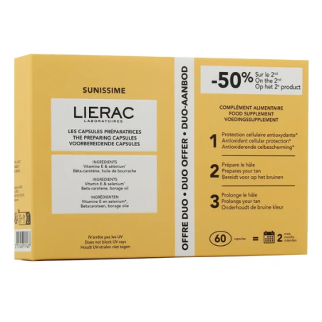 Sunissime capsule preparatrici duo 30 capsule