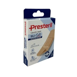 Cerotto presteril sili-soft skin 7,2x2 cm 12 pezzi