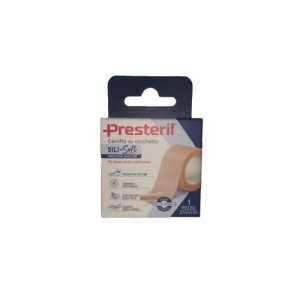 Cerotto presteril sili-soft skin in rocchetto 2,5 cm x 4 m