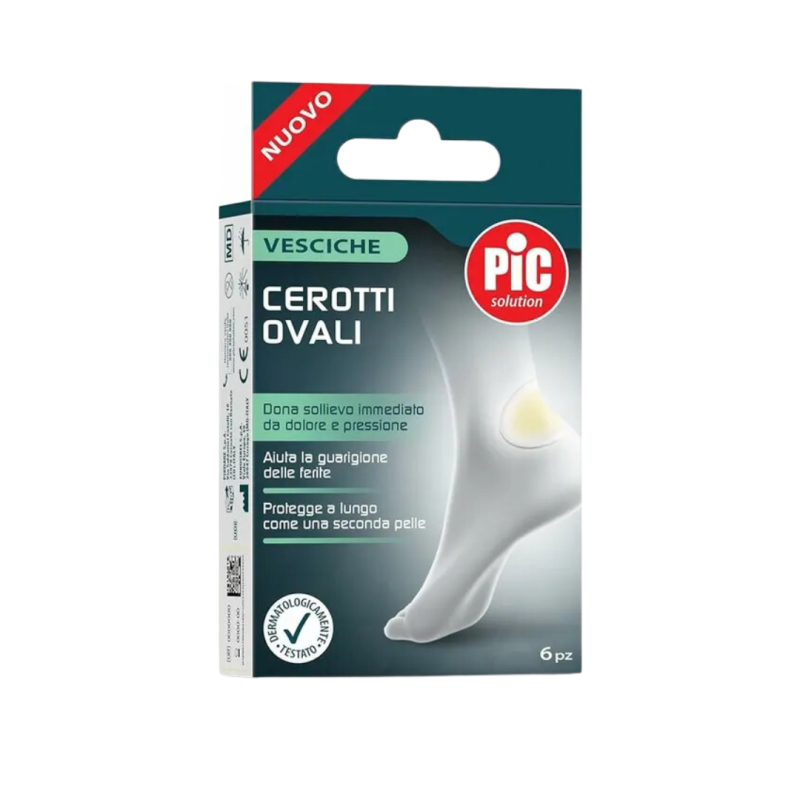 Cerotto pic vesciche ovali 44x69 mm 6 pezzi