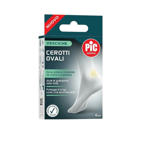 Cerotto pic vesciche ovali 44x69 mm 6 pezzi