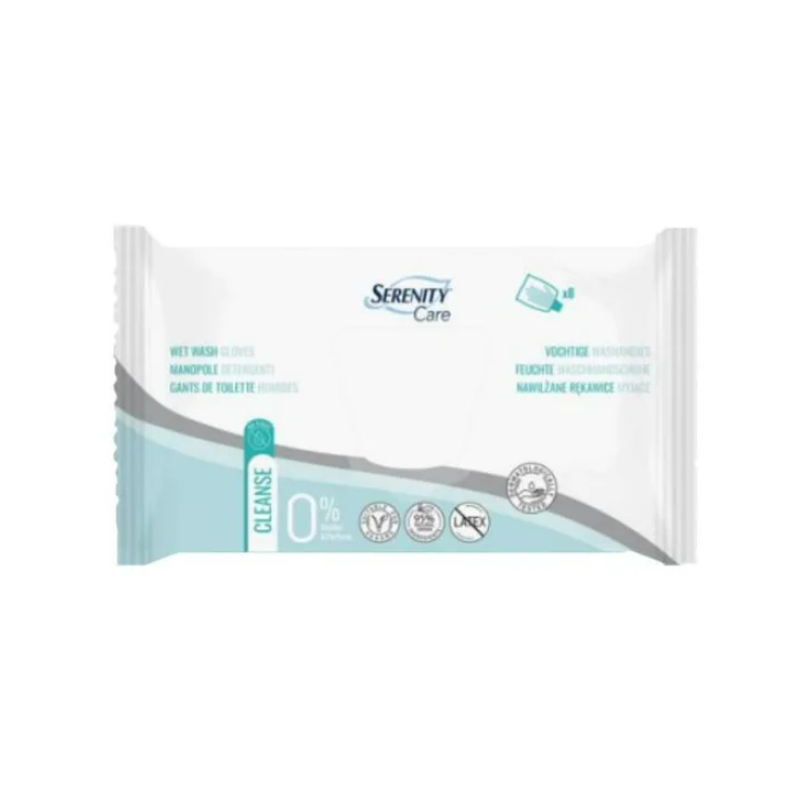 Serenity care manopole detergenti 8 pezzi Serenity care manopole detergenti 8 pezzi
