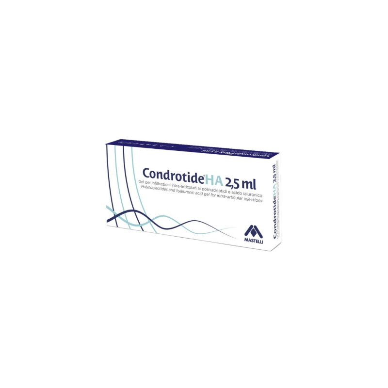 Siringa intra-articolare condrotide ha polinucleotidi 2% 2,5ml Siringa intra-articolare condrotide ha polinucleotidi 2% 2,5ml