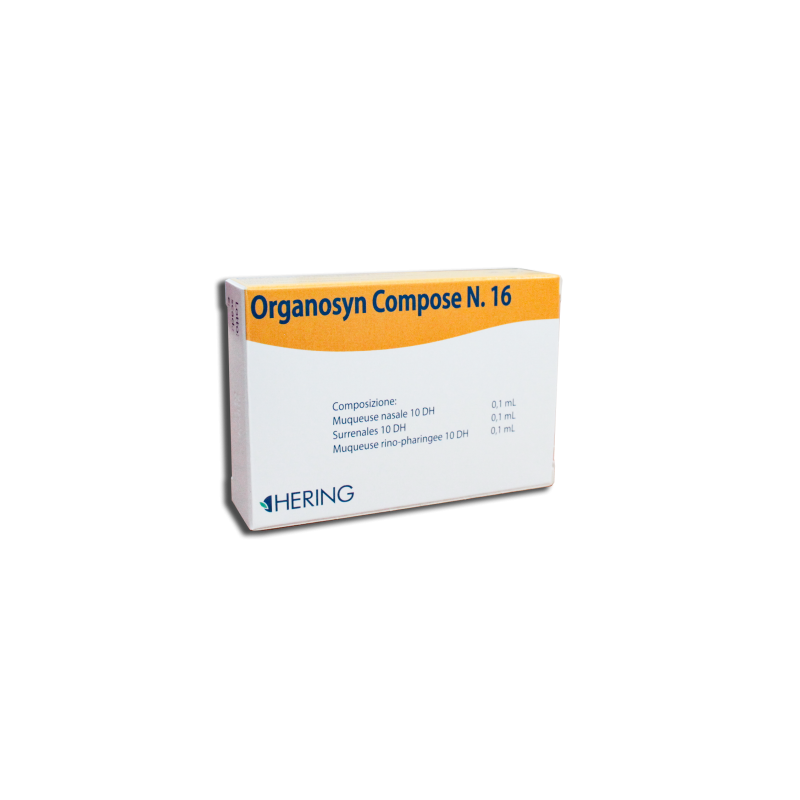 Organosyn compose 16 15 fiale 2 ml Organosyn compose 16 15 fiale 2 ml