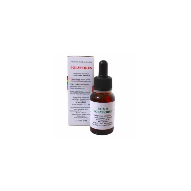 Mts15 polyporus gocce 20 ml Mts15 polyporus gocce 20 ml