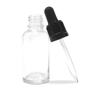 Flacone di vetro da 30 ml + contagocce 10 pezzi