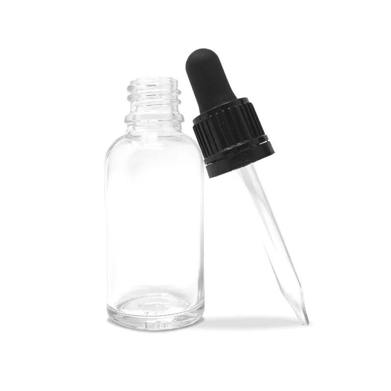 Flacone di vetro da 30 ml + contagocce 10 pezzi Flacone di vetro da 30 ml + contagocce 10 pezzi