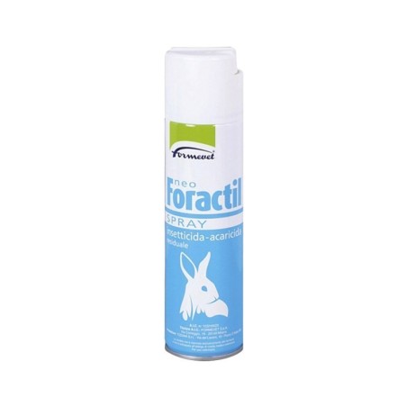 Neo foractil spray, 10 mg/g + 3 mg/g + 2 mg/g soluzione spray per uso esterno (per uccellini da gabbia e da voliera, cani, gatti